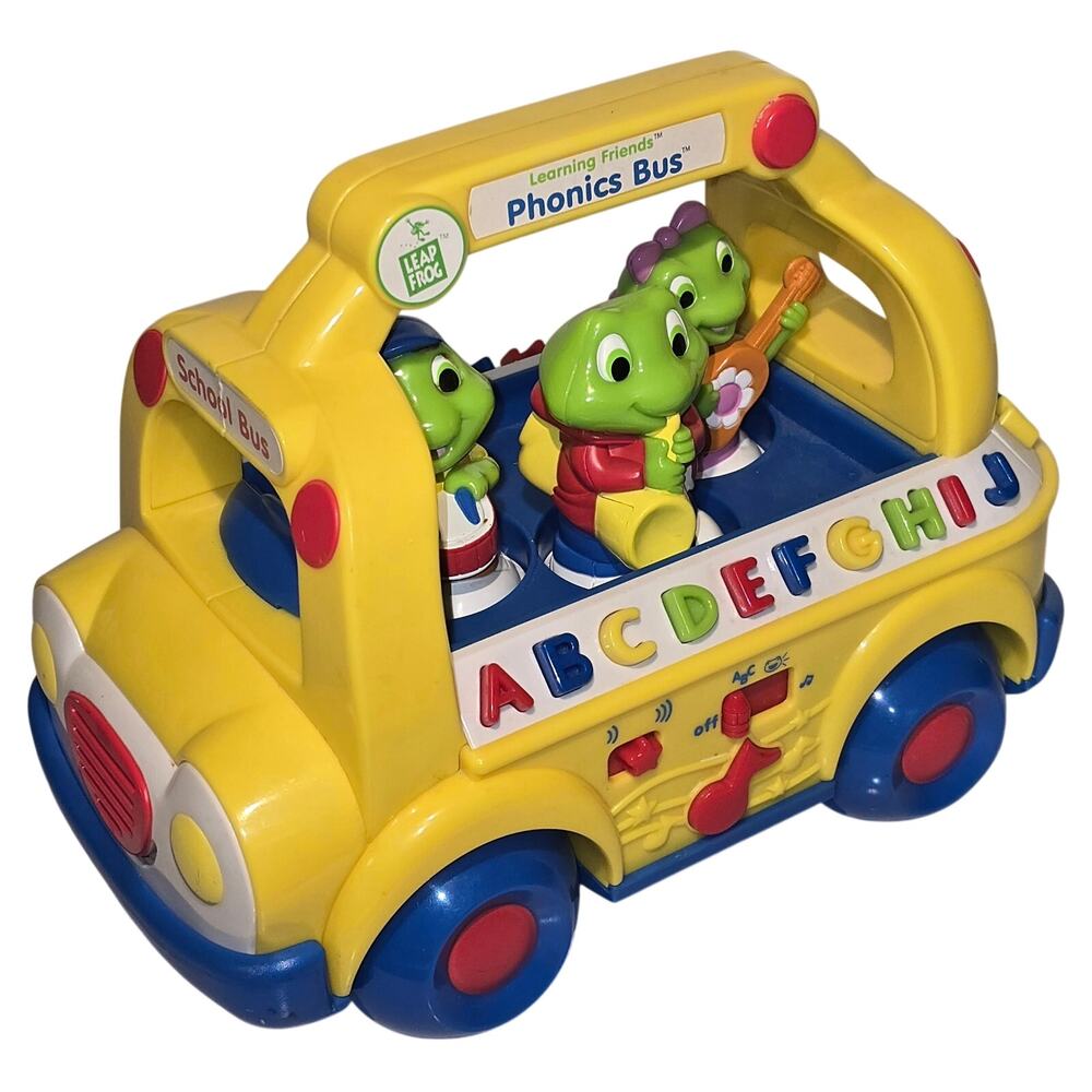 LeapFrog Phonics Bus Learning Friends Alphabet Toy School Bus ABC Music